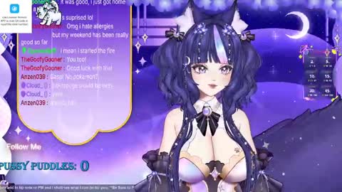 Snapshot of sassykittyn chatting on March 2026 04:57:02 AM Sassy Sami Kittyn online show from March 2026 04:57:02 AM