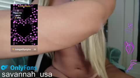 Snapshot of savannah_ts chatting on January 2025 07:13:02 PM Onlyfans Savannah usa online show from January 2025 07:13:02 PM