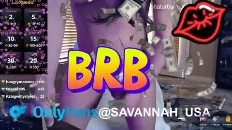 Snapshot of savannah_ts chatting on January 2025 10:16:02 PM Onlyfans Savannah usa online show from January 2025 10:16:02 PM