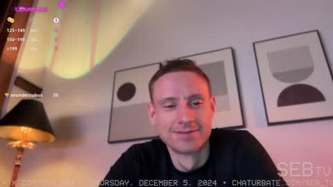 Snapshot of seb_tv chatting on December 2024 04:03:02 AM Sebastian online show from December 2024 04:03:02 AM