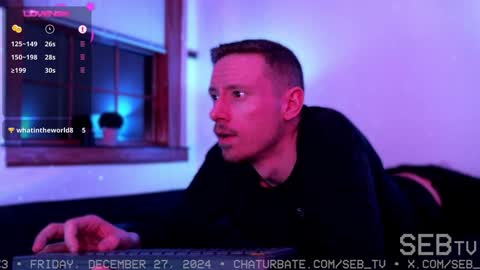 Snapshot of seb_tv chatting on December 2024 08:02:01 AM Sebastian online show from December 2024 08:02:01 AM