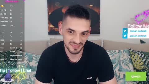 Snapshot of secret_sir chatting on March 2026 11:20:02 PM Dean Carter online show from March 2026 11:20:02 PM