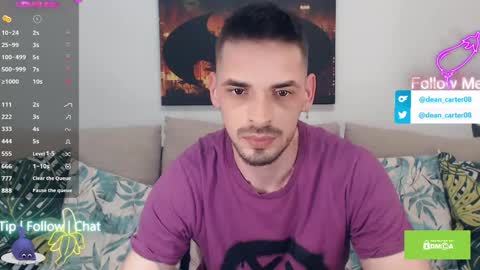 Snapshot of secret_sir chatting on March 2026 10:03:01 PM Dean Carter online show from March 2026 10:03:01 PM