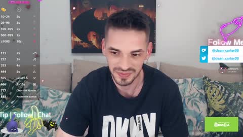 Snapshot of secret_sir chatting on March 2026 11:26:02 PM Dean Carter online show from March 2026 11:26:02 PM