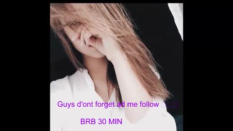 Snapshot of sexsy_bunny chatting on October 2025 07:53:01 AM See you on October going to miss you guys incredibly. Subscribe to my Onlyfans Channel to follow the news online show from October 2025 07:53:01 AM