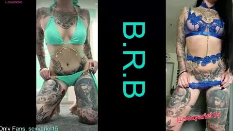 SexyAriel15 online show from December 2025 03:52:02 PM