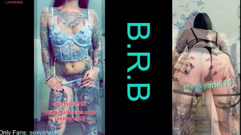 SexyAriel15 online show from March 2026 04:01:02 PM