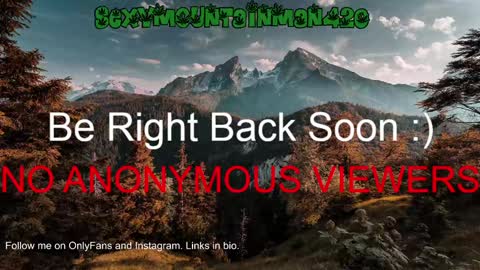 Snapshot of sexymountainman420 chatting on January 2025 10:06:01 PM Sexymountainman420 online show from January 2025 10:06:01 PM