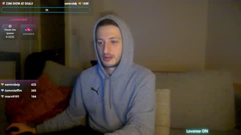 Sinnermann online show from November 2025 09:08:01 PM