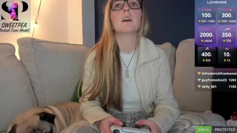 short sweetpea online show from December 2024 09:01:01 PM