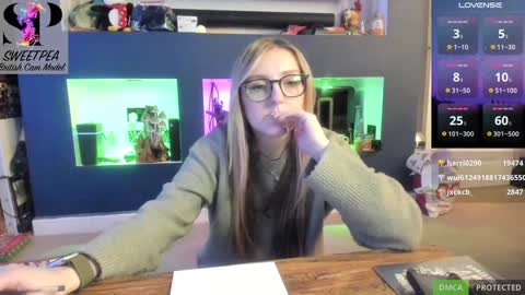 short sweetpea online show from December 2024 08:01:02 PM