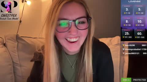 short sweetpea online show from January 2025 09:43:01 PM