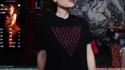 Allmylinkssilentmary666 online show from February 2025 04:37:01 PM