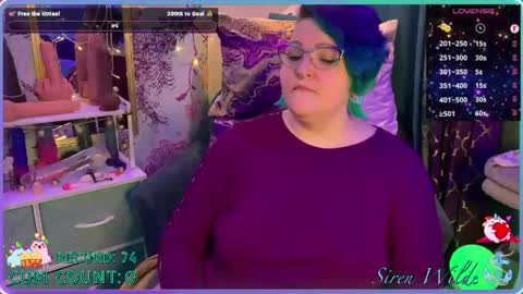 Siren Wilde online show from May 2026 02:49:02 AM
