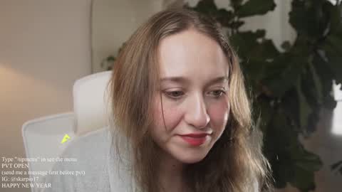 Snapshot of skarpio17 chatting on January 2025 07:34:01 PM Im Scarlett ONLINE 5pm-10pm NYC time online show from January 2025 07:34:01 PM