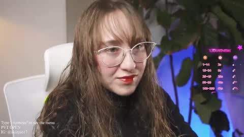 Snapshot of skarpio17 chatting on March 2025 03:56:01 AM Im Scarlett ONLINE 5pm-10pm NYC time online show from March 2025 03:56:01 AM