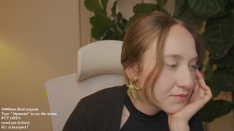 Snapshot of skarpio17 chatting on October 2025 01:28:02 AM Im Scarlett ONLINE 5pm-10pm NYC time online show from October 2025 01:28:02 AM