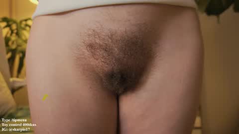 Snapshot of skarpio17 chatting on February 2026 07:59:02 PM Im Scarlett ONLINE 5pm-10pm NYC time online show from February 2026 07:59:02 PM