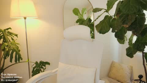 Snapshot of skarpio17 chatting on March 2026 05:26:01 PM Im Scarlett ONLINE 5pm-10pm NYC time online show from March 2026 05:26:01 PM