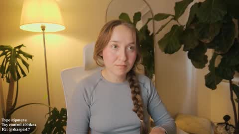 Snapshot of skarpio17 chatting on March 2026 08:46:02 PM Im Scarlett ONLINE 5pm-10pm NYC time online show from March 2026 08:46:02 PM