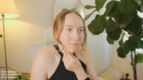 Snapshot of skarpio17 chatting on March 2026 05:28:01 PM Im Scarlett ONLINE 5pm-10pm NYC time online show from March 2026 05:28:01 PM