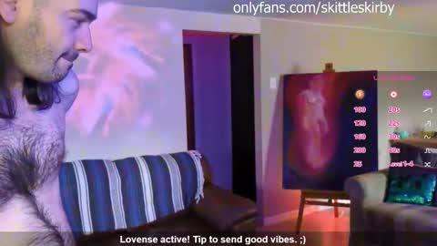 Snapshot of skittleskirby chatting on October 2025 01:09:02 PM Skittles Kirby online show from October 2025 01:09:02 PM