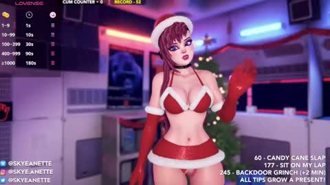 SkyeAnette online show from December 2024 02:13:01 AM