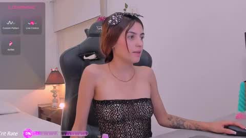 Snapshot of sofiarouge_ chatting on February 2025 09:43:02 PM Sofia Help me reach 5K followers online show from February 2025 09:43:02 PM