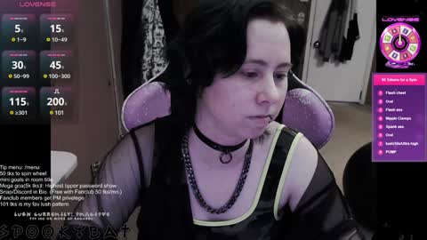 Snapshot of spookybat chatting on January 2025 07:44:02 PM Shio online show from January 2025 07:44:02 PM