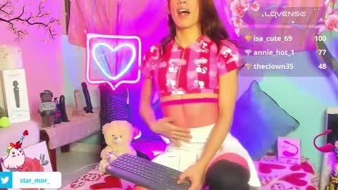 Snapshot of star_mor_ chatting on January 2025 03:39:01 AM estrellita online show from January 2025 03:39:01 AM