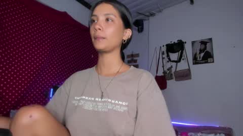 Snapshot of stefanny_pllus chatting on January 2025 05:12:01 AM Im MiaIts my first day here online show from January 2025 05:12:01 AM