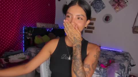 Snapshot of stefanny_pllus chatting on January 2025 04:54:02 AM Im MiaIts my first day here online show from January 2025 04:54:02 AM