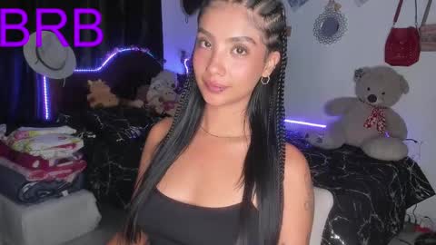Snapshot of stefanny_pllus chatting on March 2025 03:56:01 AM Im MiaIts my first day here online show from March 2025 03:56:01 AM