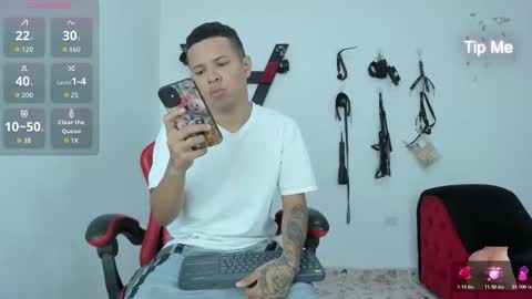 Snapshot of steven19_latinboy chatting on November 2025 11:29:01 AM Steven online show from November 2025 11:29:01 AM