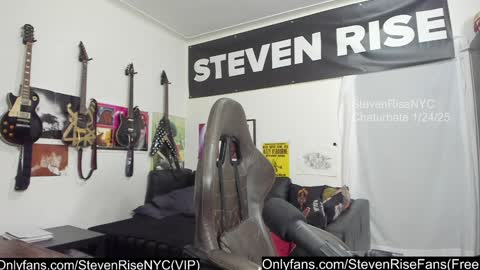Snapshot of stevenrisenyc chatting on January 2025 12:27:02 AM StevenRiseNYC online show from January 2025 12:27:02 AM