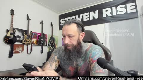 Snapshot of stevenrisenyc chatting on January 2025 06:24:01 PM StevenRiseNYC online show from January 2025 06:24:01 PM
