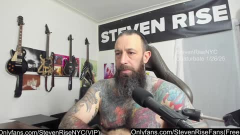 Snapshot of stevenrisenyc chatting on January 2025 11:08:01 PM StevenRiseNYC online show from January 2025 11:08:01 PM