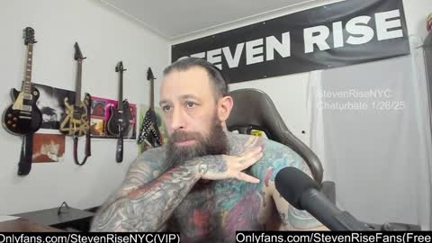 Snapshot of stevenrisenyc chatting on January 2025 02:10:01 AM StevenRiseNYC online show from January 2025 02:10:01 AM