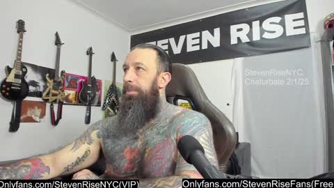 Snapshot of stevenrisenyc chatting on February 2025 02:13:02 PM StevenRiseNYC online show from February 2025 02:13:02 PM