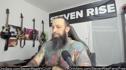 Snapshot of stevenrisenyc chatting on February 2025 01:47:02 AM StevenRiseNYC online show from February 2025 01:47:02 AM