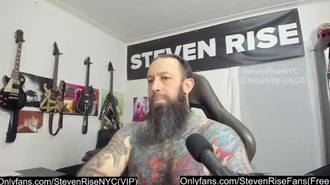 Snapshot of stevenrisenyc chatting on February 2025 12:05:02 PM StevenRiseNYC online show from February 2025 12:05:02 PM