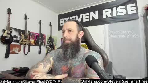 Snapshot of stevenrisenyc chatting on February 2025 01:20:01 PM StevenRiseNYC online show from February 2025 01:20:01 PM