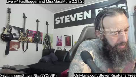 Snapshot of stevenrisenyc chatting on February 2025 01:40:01 AM StevenRiseNYC online show from February 2025 01:40:01 AM