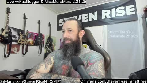 Snapshot of stevenrisenyc chatting on February 2025 11:08:02 PM StevenRiseNYC online show from February 2025 11:08:02 PM