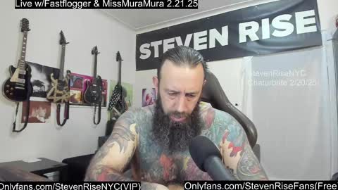 Snapshot of stevenrisenyc chatting on February 2025 11:21:02 PM StevenRiseNYC online show from February 2025 11:21:02 PM