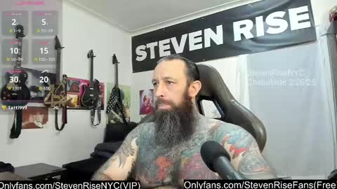 Snapshot of stevenrisenyc chatting on February 2025 11:59:02 PM StevenRiseNYC online show from February 2025 11:59:02 PM