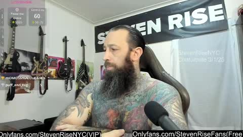 Snapshot of stevenrisenyc chatting on March 2025 07:37:01 PM StevenRiseNYC online show from March 2025 07:37:01 PM
