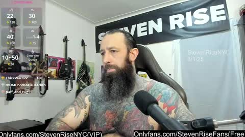 Snapshot of stevenrisenyc chatting on March 2025 01:26:01 AM StevenRiseNYC online show from March 2025 01:26:01 AM