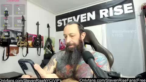 Snapshot of stevenrisenyc chatting on March 2025 01:12:01 PM StevenRiseNYC online show from March 2025 01:12:01 PM