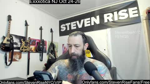 Snapshot of stevenrisenyc chatting on October 2025 01:12:02 PM StevenRiseNYC online show from October 2025 01:12:02 PM